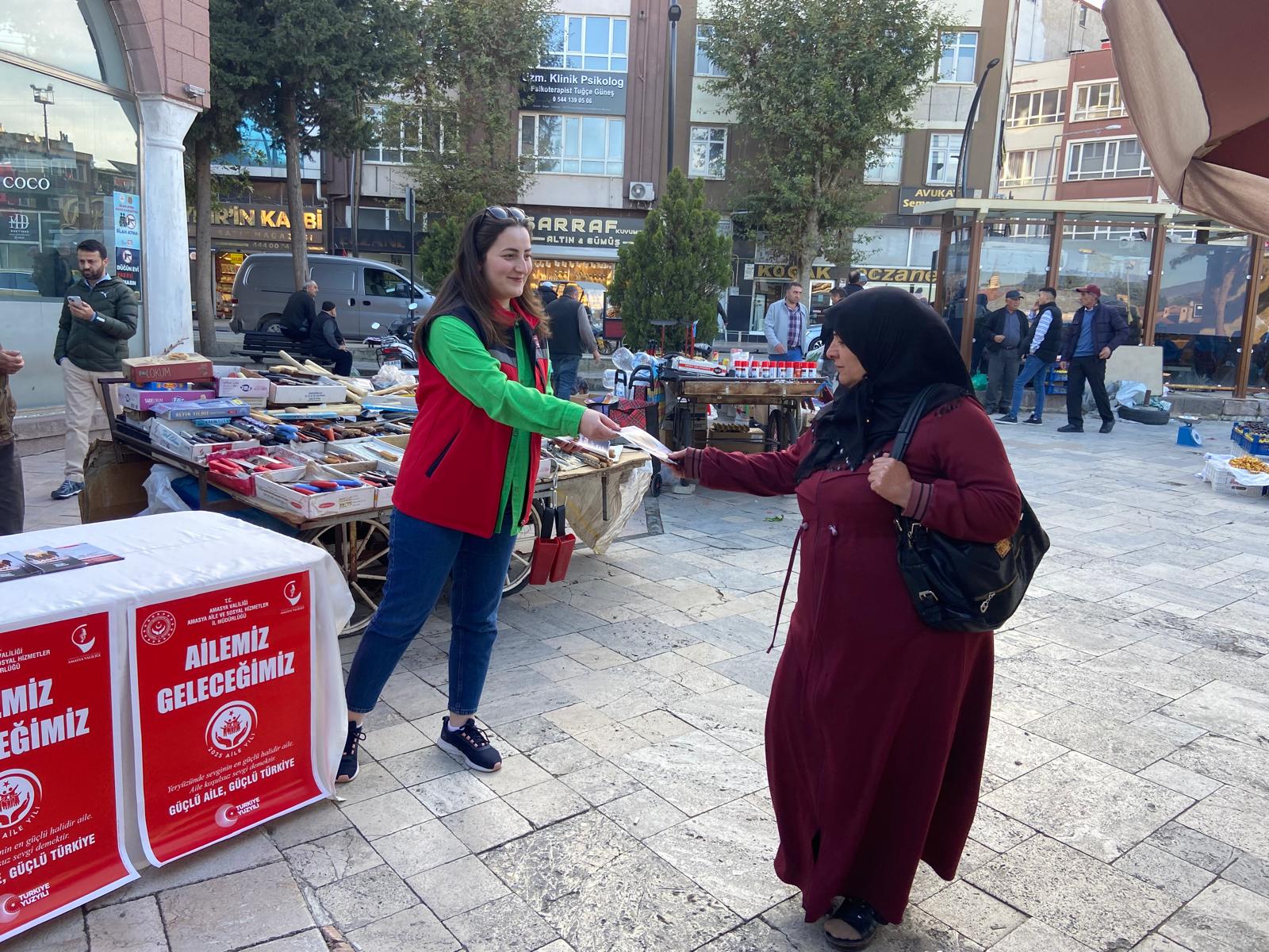 Amasya Merzifon’da Aile Yılı Tanıtım Çalışması Yapıldı