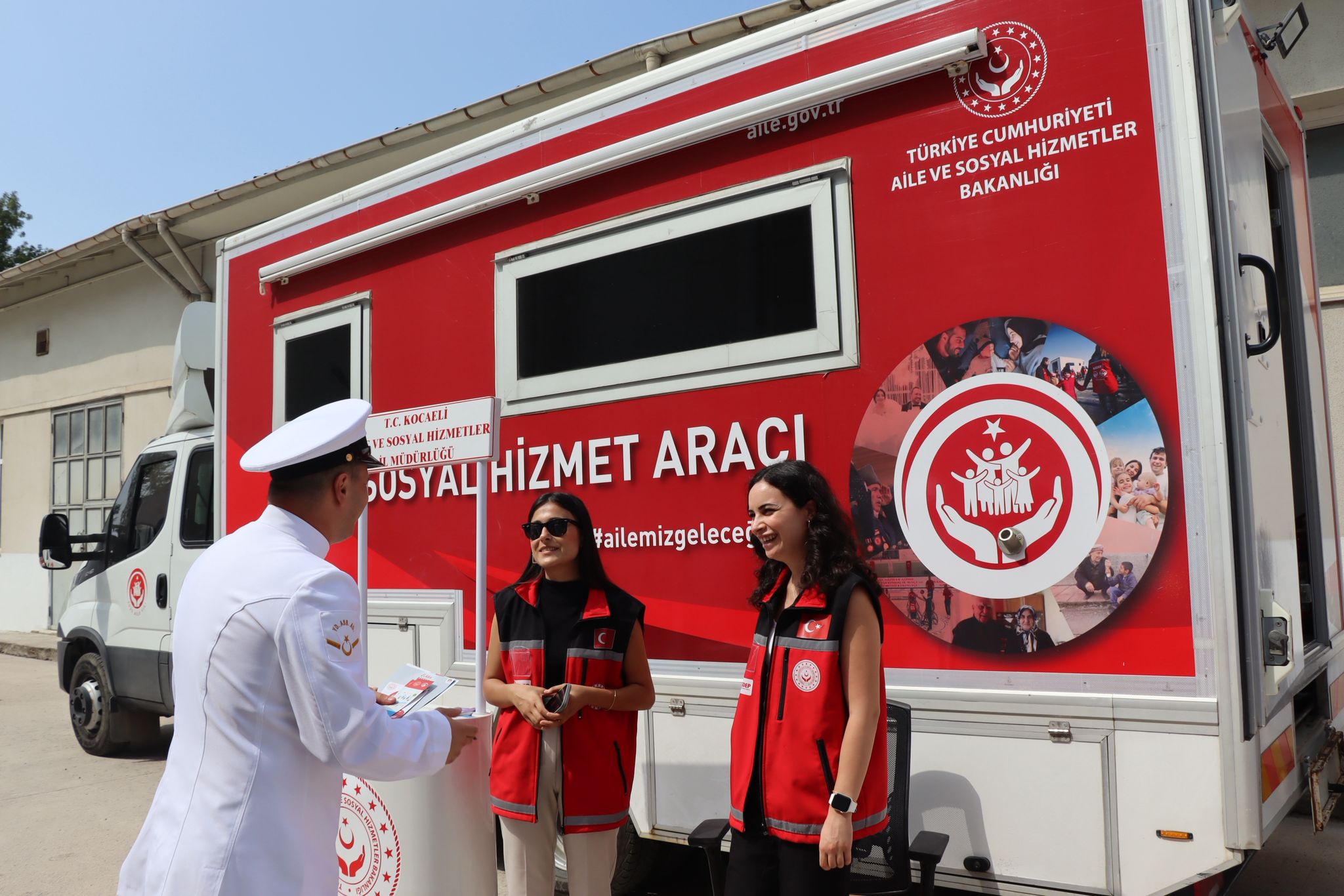 Mobil Sosyal Hizmet Merkezi, Kocaeli’de Askerlik Yemin Töreninde