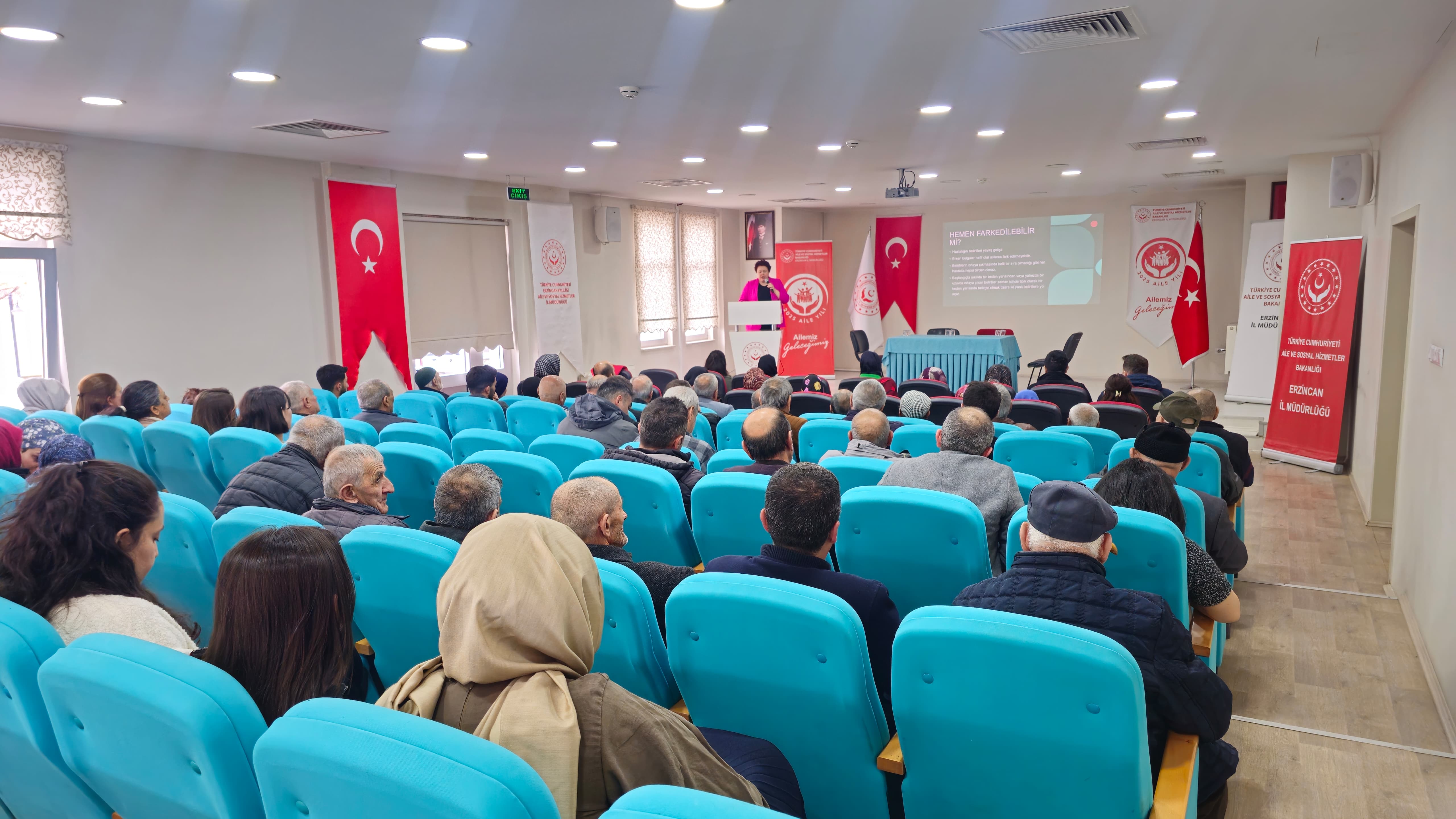 Erzincan’da Parkinson Farkındalık Eğitimi Düzenlendi