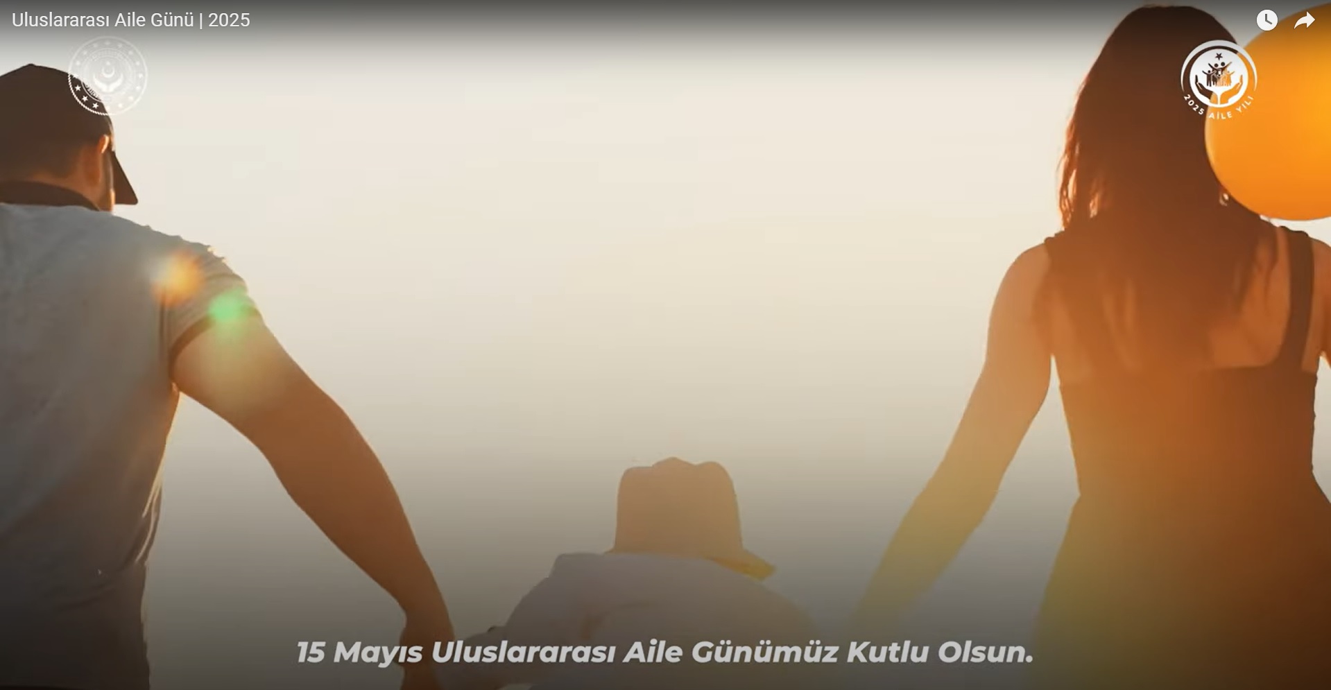 Uluslararası Aile Günümüz Kutlu Olsun!