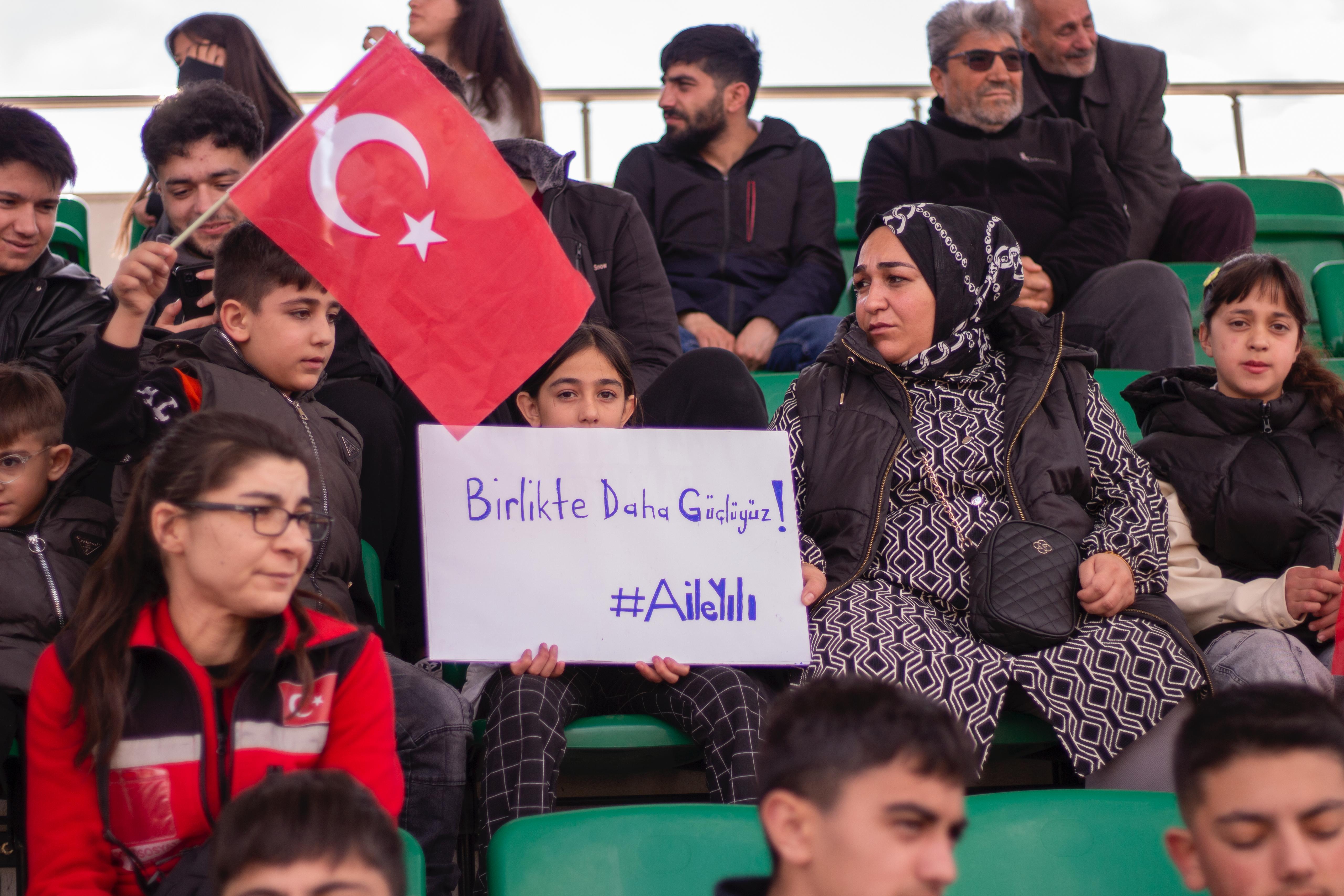 Kars’ta Amatör Lig’de Aile Yılı Farkındalık Çalışması Yapıldı