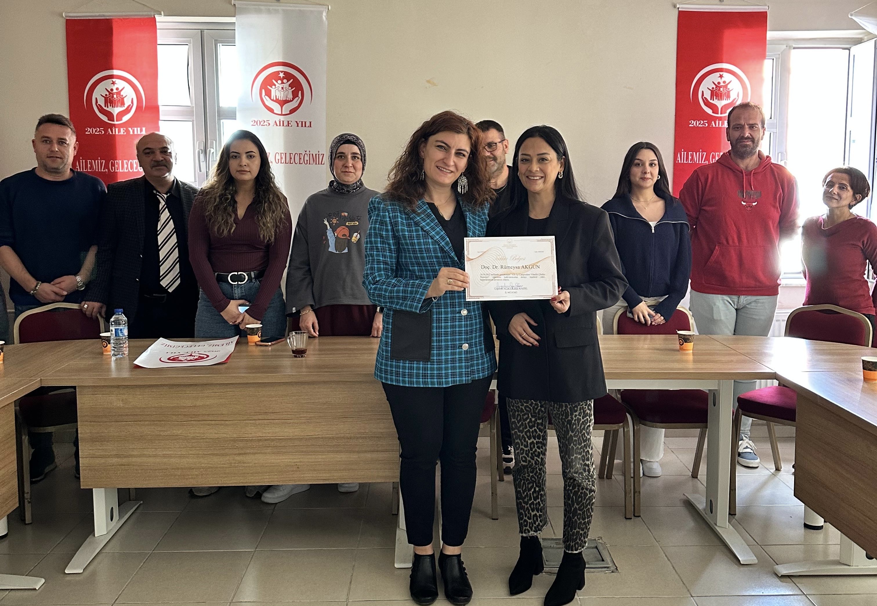 Kırıkkale’de Aile İçi Çatışmalara Yönelik Çözüm Önerileri Eğitimi Düzenlendi